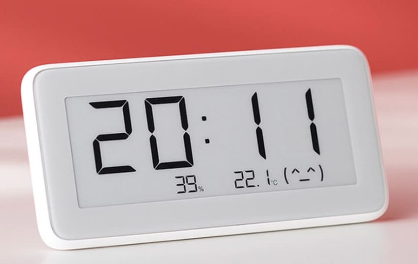 Электронные часы с термометром и гигрометром от Xiaomi