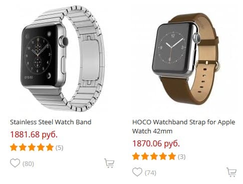 Аксессуары для Apple Watch удобные ремешки из стали и софт резины