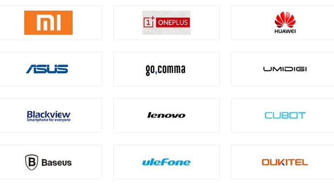 Распродажа смартфонов от GearBest доступные бренды