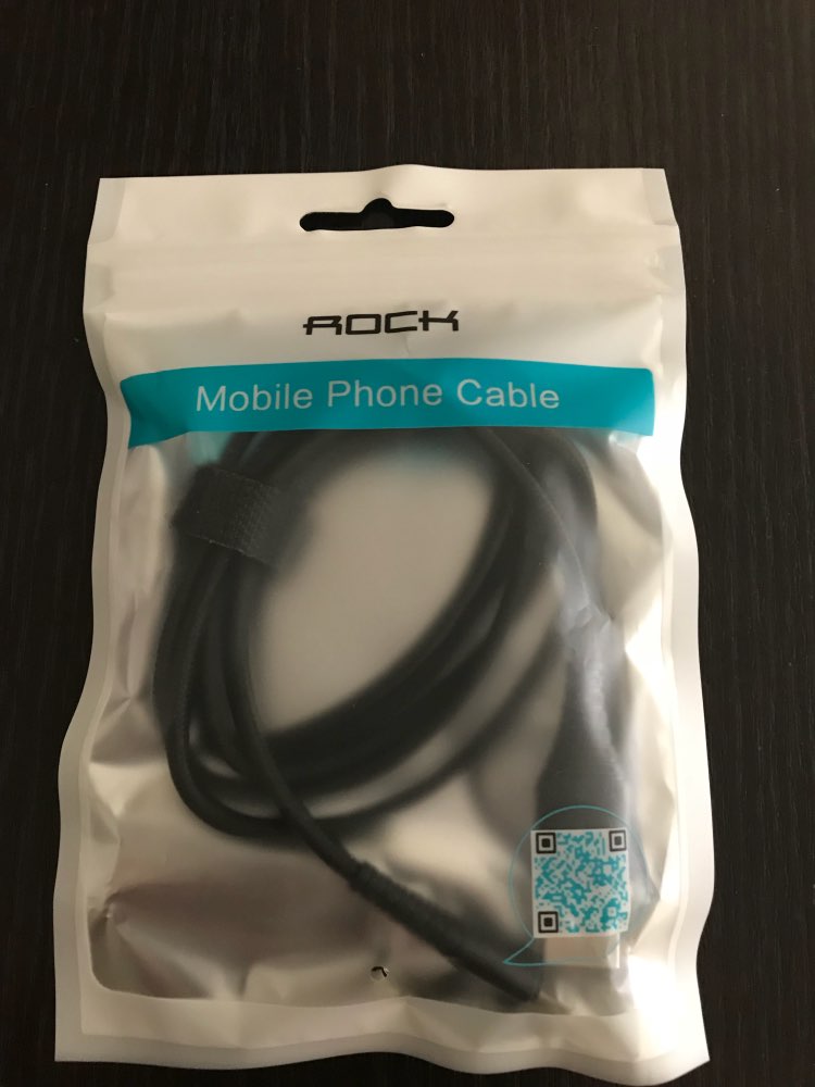 Rock USB кабель для iphone 8 7 6 Plus 5S кабель в упаковке