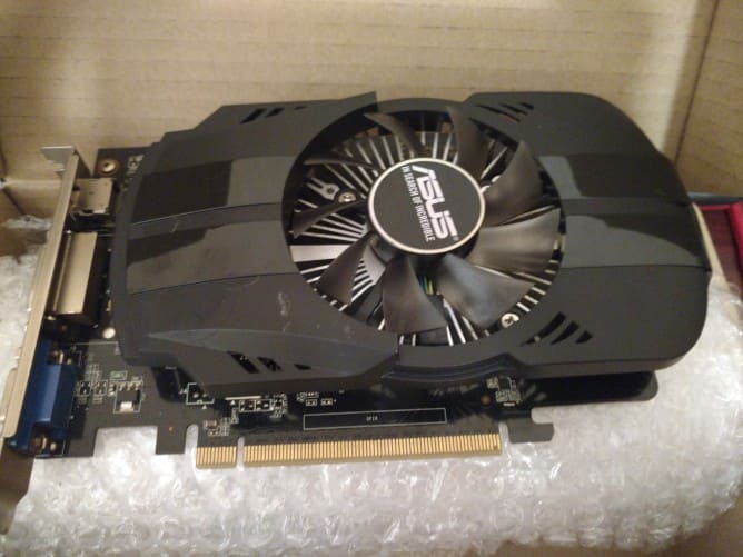 Видеокарта Asus GeForce GTX 750 Ti 2 ГБ 128 Бит