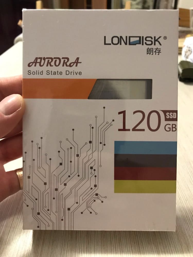 Твердотельный диск SSD LONDISK 120ГБ в коробке