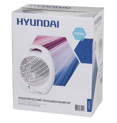 Тепловентилятор Hyundai H FH1 20 UI9102 в коробке