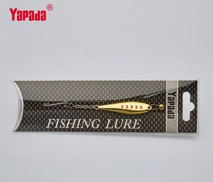 Блесна с крючком Yapada Ice Fishing 520 Moon для зимней рыбалки в упаковке