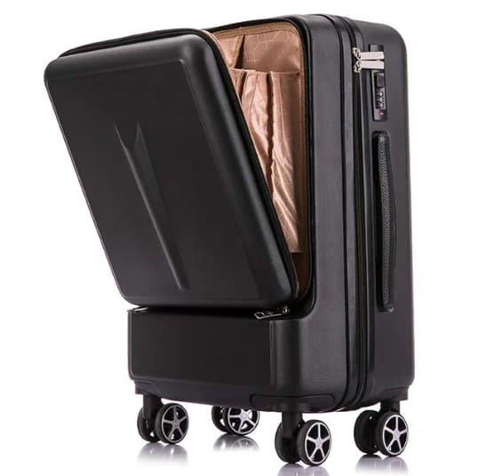 BEASUMORE YZ639 дорожный чемодан с быстрым доступом к вещам