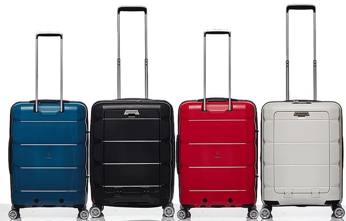 Doodoo XL022 качественный чемодан с откидывающимся карманом